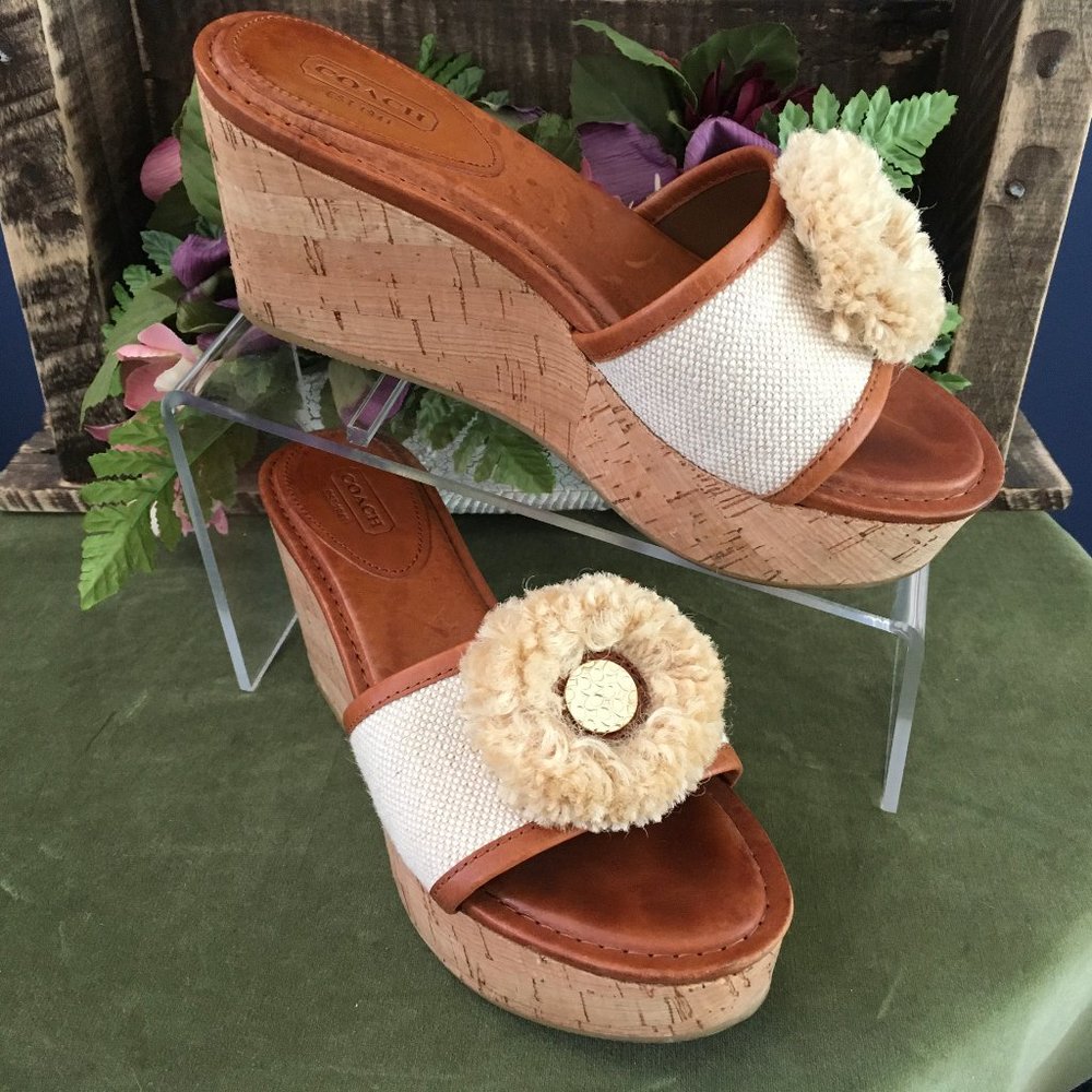 Coach Platform Slides Size 6 - image 1
